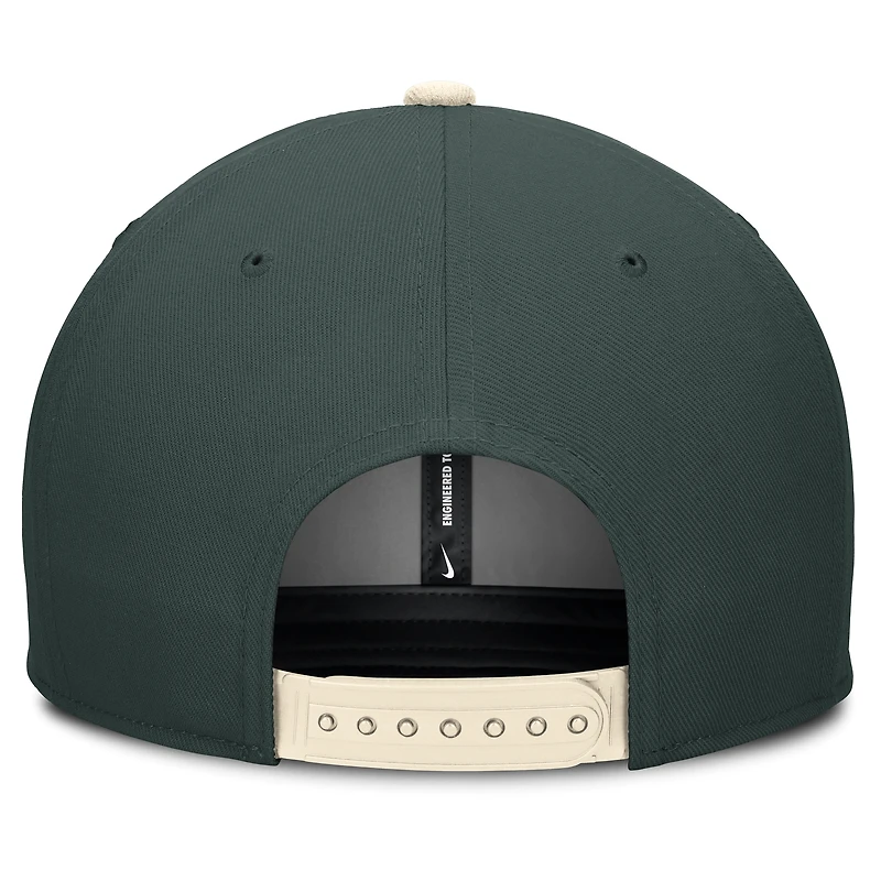 Michigan State Legacy Script Men's Nike Dri-FIT College Adjustable Hat