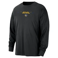 Golden State Warriors Courtside Men's Nike NBA Max90 Long-Sleeve T-Shirt