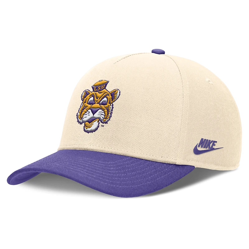 LSU Primetime Rise Academic Men's Nike Dri-FIT College Adjustable Hat
