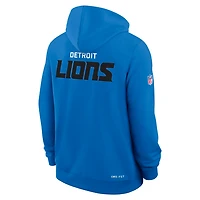 Detroit Lions Initial Home Sideline Men's Nike Dri-FIT NFL Pullover Hoodie
