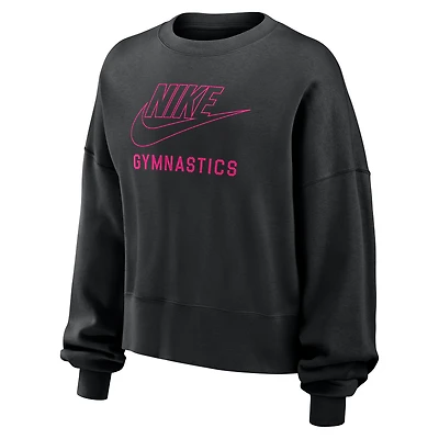 Nike Phoenix Fleece Women's Gymnastics Crew-Neck Sweatshirt