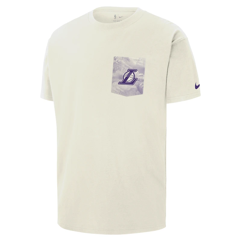 Los Angeles Lakers Courtside Men's Nike NBA Max90 T-Shirt