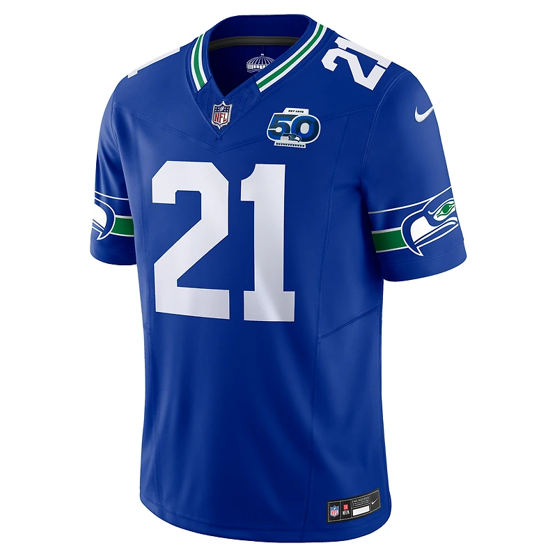 Jaxon Smith-Njigba Seattle Seahawks 50th Anniversary Men's Nike Dri-FIT NFL Limited Jersey