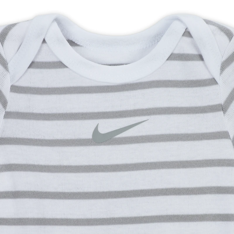 Nike Baby Bodysuit, Pants, and Terry Socks 3-Piece Set