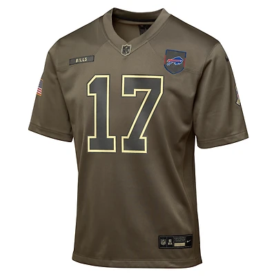 Josh Allen Buffalo Bills Salute to Service Big Kids’ Nike NFL Game Jersey