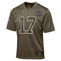 Josh Allen Buffalo Bills Salute to Service Big Kids’ Nike NFL Game Jersey