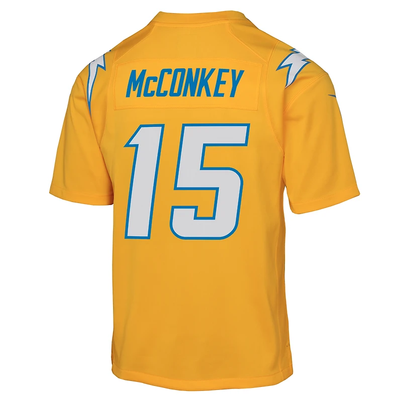 Ladd McConkey Los Angeles Chargers Big Kids' Nike NFL Game Jersey