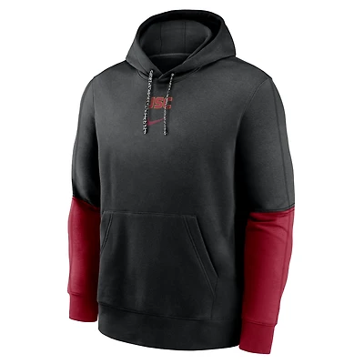 Clemson Tigers Sideline Team Issue Club Men's Nike College Pullover Hoodie