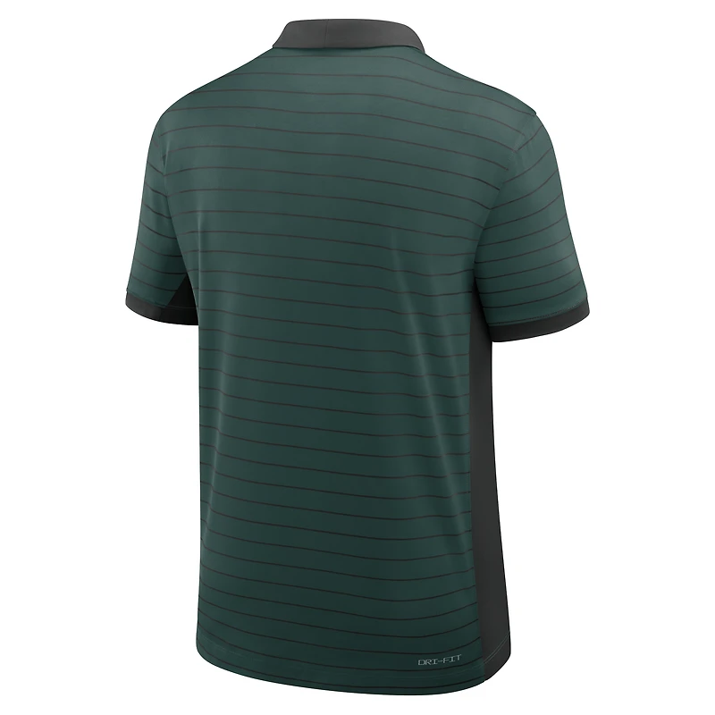 Michigan State Sideline Victory Stripe Men's Nike Dri-FIT College Polo