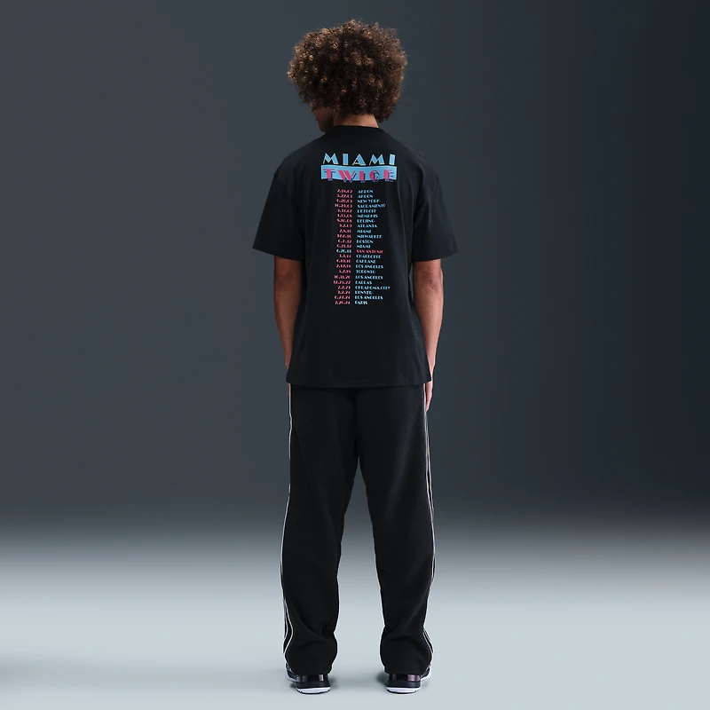 LeBron "Miami Twice" Men's Max90 Basketball T-Shirt