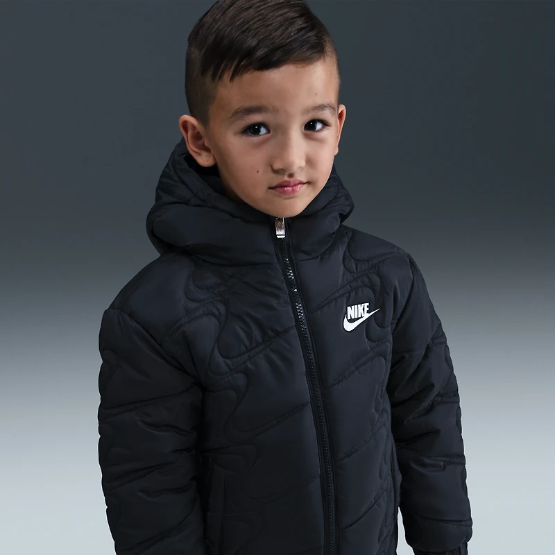 Nike Little Kids' Swoosh Quilted Puffer Jacket