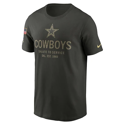 Dallas Cowboys Salute to Service Sideline Primary Edge Men's Nike Dri-FIT NFL T-Shirt