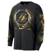 Los Angeles Lakers Courtside Men's Nike NBA Long-Sleeve T-Shirt