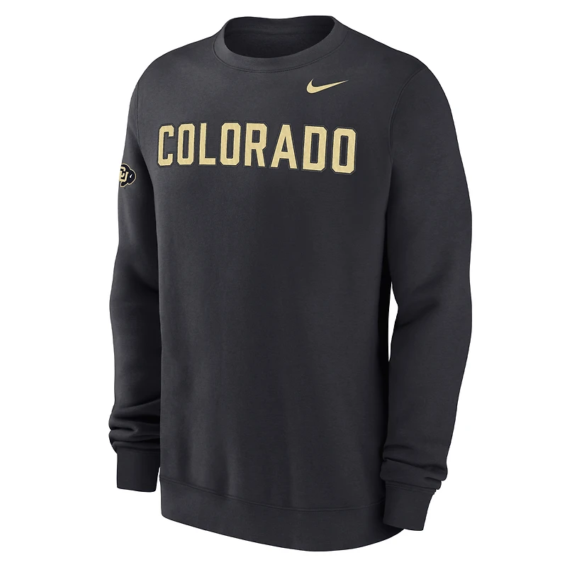 Colorado Club Fleece Men's Nike College Crew-Neck Sweatshirt
