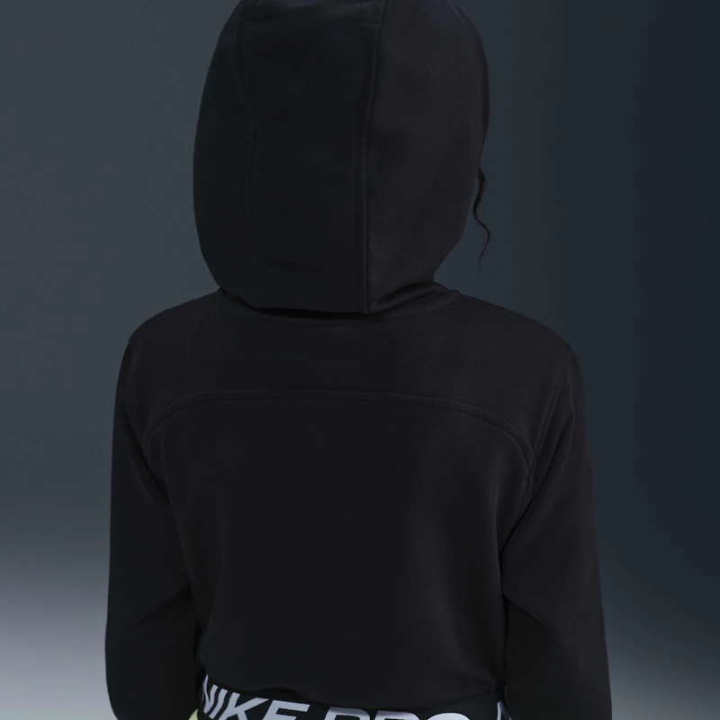 Nike Pro Fleece Big Kids' (Girls') Dri-FIT Full-Zip Hoodie