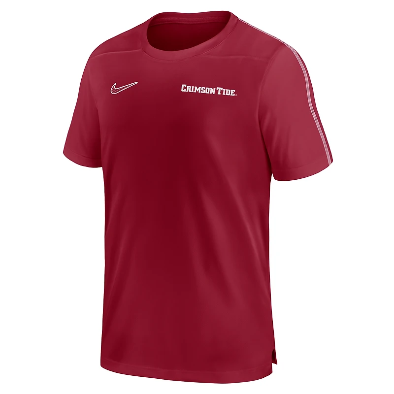 Alabama Sideline Coach Men's Nike Dri-FIT College Top