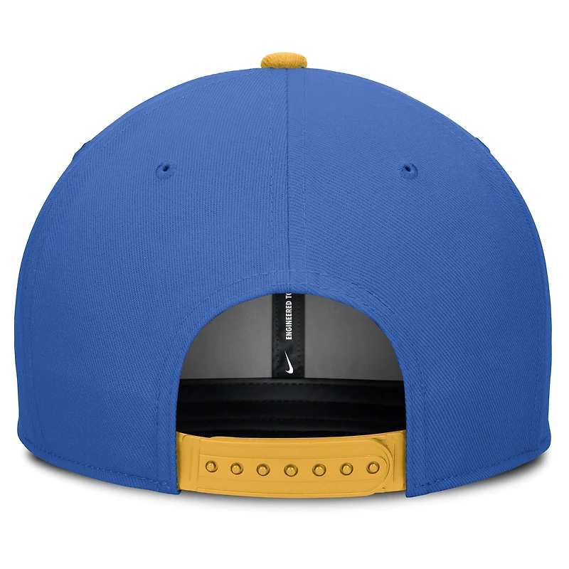 UCLA Legacy Script Men's Nike Dri-FIT College Adjustable Hat