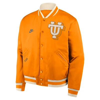 Tennessee Legacy Men's Nike College Full-Snap Bomber Jacket
