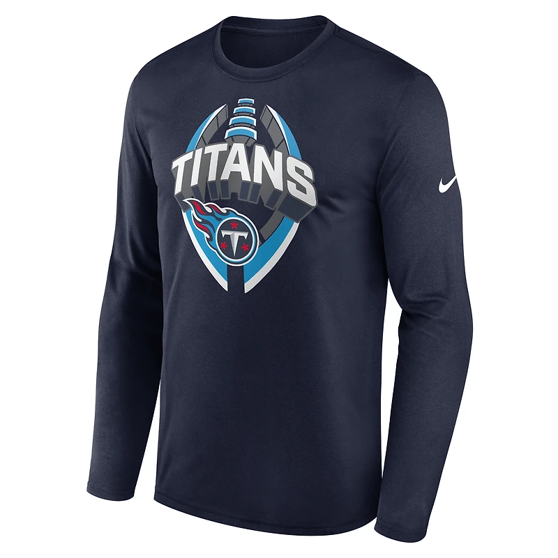 Tennessee Titans Legend Icon Men's Nike Dri-FIT NFL Long-Sleeve T-Shirt