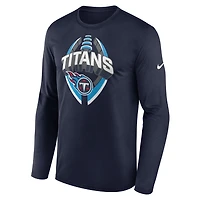 Tennessee Titans Legend Icon Men's Nike Dri-FIT NFL Long-Sleeve T-Shirt