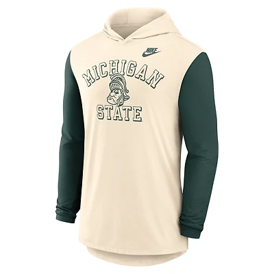 Michigan State Legacy Men's Nike Dri-FIT College Long-Sleeve Hooded T-Shirt