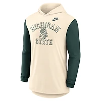 Michigan State Legacy Men's Nike Dri-FIT College Long-Sleeve Hooded T-Shirt