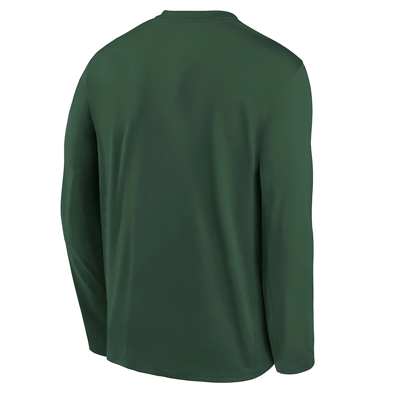 Green Bay Packers Legend Icon Big Kids' Nike Dri-FIT NFL Long-Sleeve T-Shirt