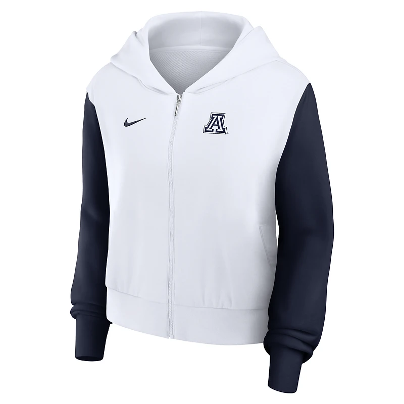 Arizona Athletic Prep Colorblocked Script Women’s Nike College Full-Zip Hoodie