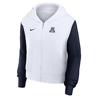 Arizona Athletic Prep Colorblocked Script Women’s Nike College Full-Zip Hoodie