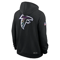 Atlanta Falcons Crucial Catch Sideline Men's Nike Dri-FIT NFL Pullover Hoodie