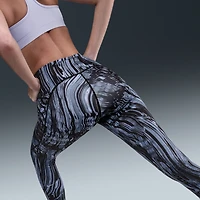 Nike Swift Women's High-Waisted 7/8 Printed Running Leggings