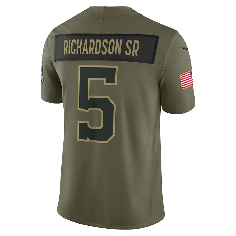 Anthony Richardson Sr. Indianapolis Colts Salute to Service Men's Nike Dri-FIT NFL Limited Jersey