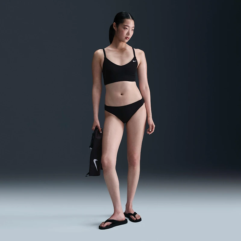 Nike Swim Water Texture Women's V-Neck Midkini