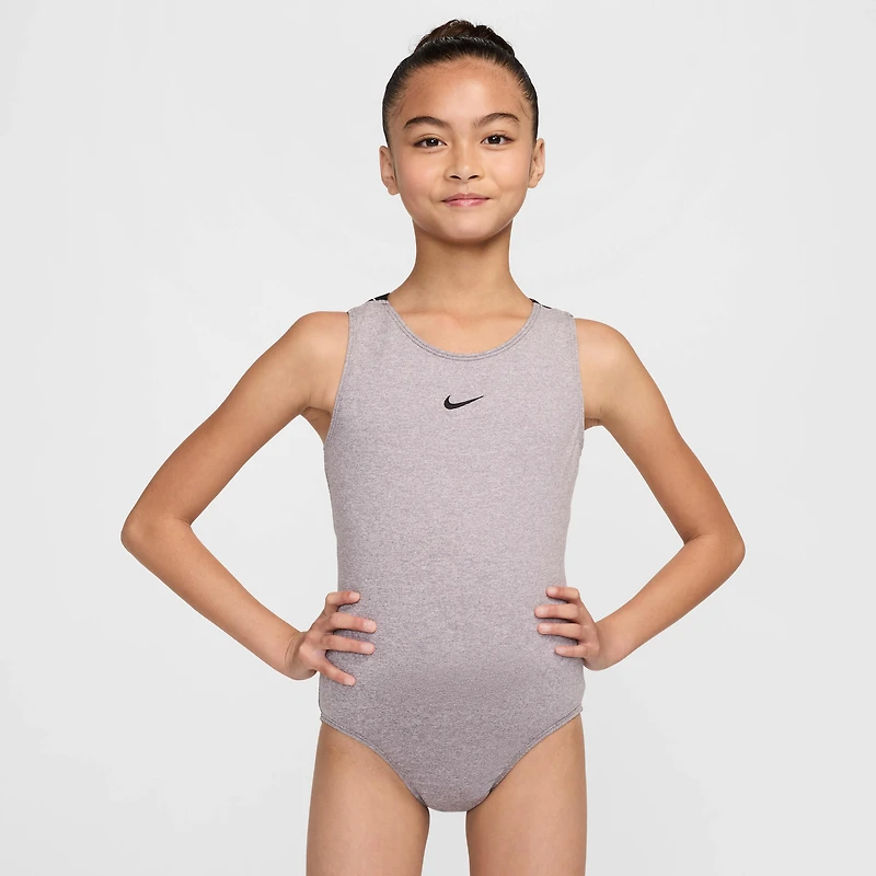 Nike Gymnastics Navy Strappy Performance Leotard
