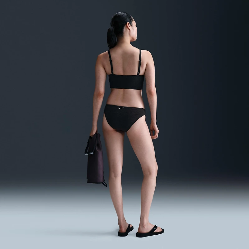 Nike Swim Water Texture Women's V-Neck Midkini