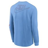 Philadelphia Phillies Cooperstown Knockout Men's Nike MLB Long-Sleeve T-Shirt
