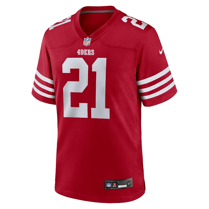 Deion Sanders San Francisco 49ers Retired Men's Nike NFL Game Jersey