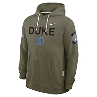 Duke 2025 Military Appreciation Men's Nike Dri-FIT College Pullover Hoodie