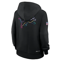Detroit Lions Crucial Catch Women's Nike Dri-FIT NFL Pullover Hoodie