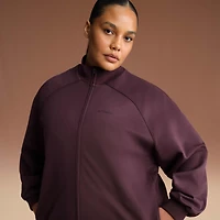 NikeSKIMS Matte Tricot Women's Oversized Full-Zip Track Jacket