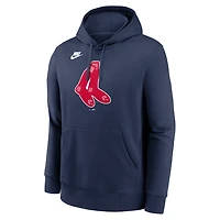 Boston Red Sox Cooperstown Logo Club Men's Nike MLB Pullover Hoodie