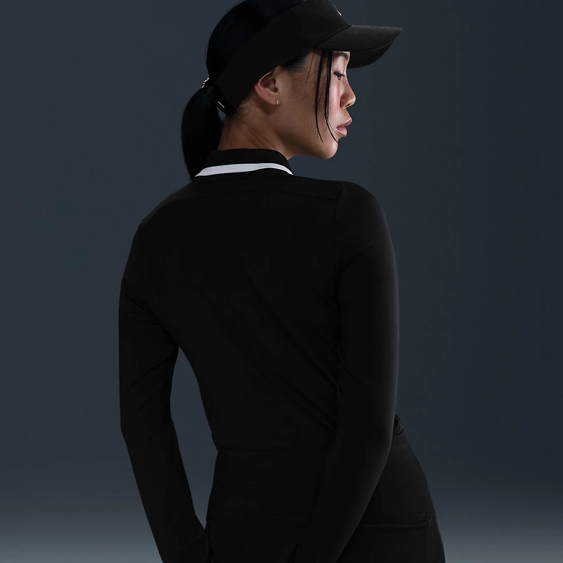Nike Tour Women's Dri-FIT UV Protection Long-Sleeve Golf Polo