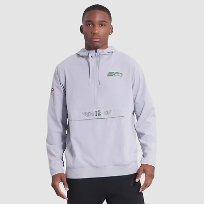 Seattle Seahawks Rivalries Collection Sideline Anorak Men's Nike NFL 1/2-Zip Hooded Jacket