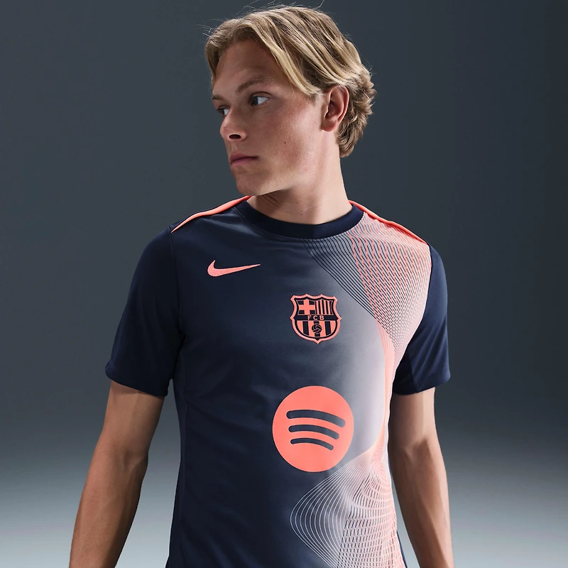 FC Barcelona Academy Pro Third Men's Nike Dri-FIT Soccer Pre-Match Top