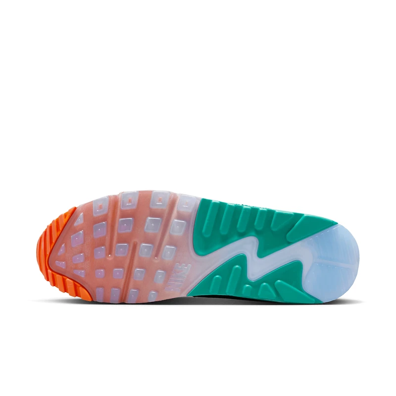Miami Dolphins Air Max 90 Men's Nike Shoes