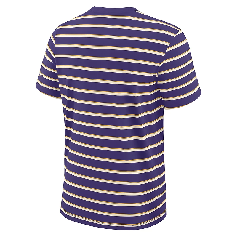 LSU Athletic Prep Legacy Summit Stripe Men's Nike College T-Shirt