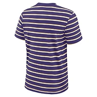 LSU Athletic Prep Legacy Summit Stripe Men's Nike College T-Shirt