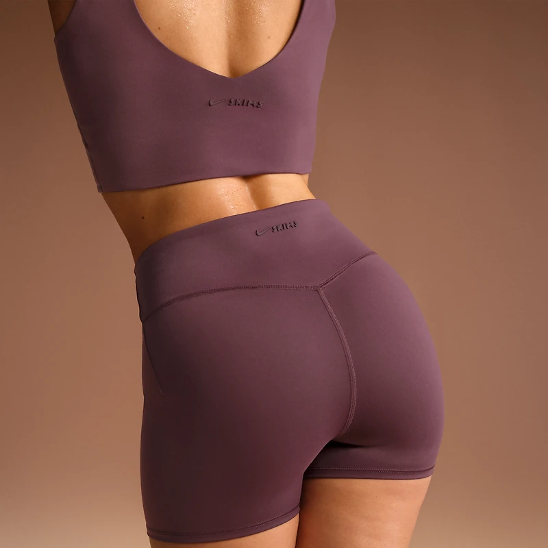 NikeSKIMS Matte Women's High-Waisted 3" Boyshorts