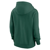 Green Bay Packers Phoenix Rewind Women's Nike NFL Full-Zip Hoodie