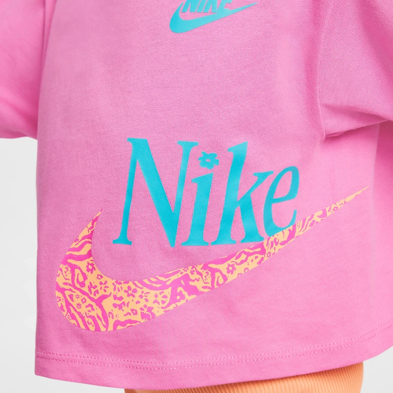 Nike Toddler Wild Flower Boxy T-Shirt and Shorts Set
